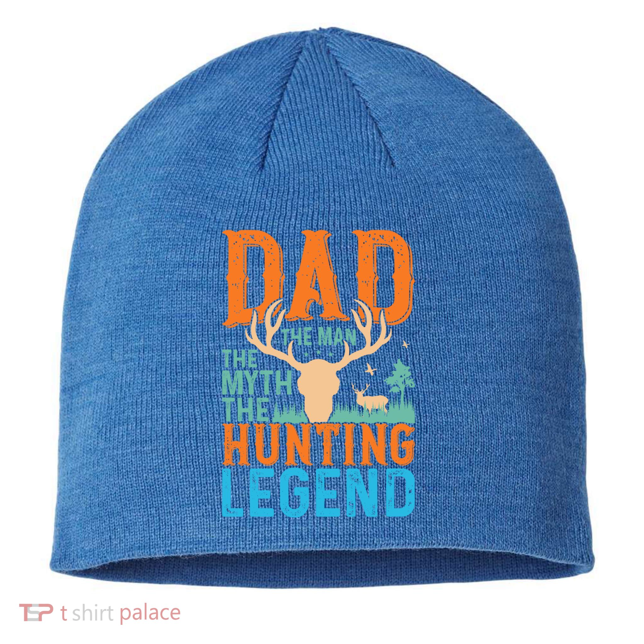Dad The The Myth The Hunting Legend Gift Sustainable Beanie