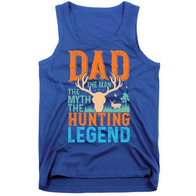 Dad The The Myth The Hunting Legend Gift Tank Top