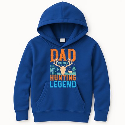Dad The The Myth The Hunting Legend Gift Kids Hoodie