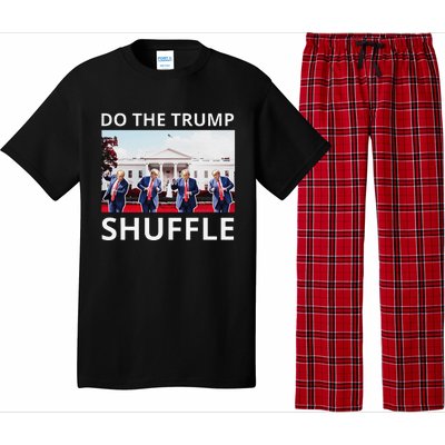 Do The Trump Shuffle Funny Trump Dance At White House 2024 Pajama Set