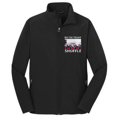 Do The Trump Shuffle Funny Trump Dance At White House 2024 Core Soft Shell Jacket