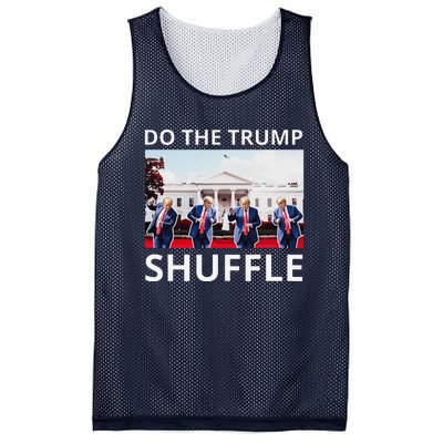 Do The Trump Shuffle Funny Trump Dance At White House 2024 Mesh Reversible Basketball Jersey Tank