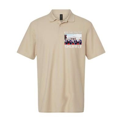 Do The Trump Shuffle Funny Trump Dance At White House 2024 Softstyle Adult Sport Polo