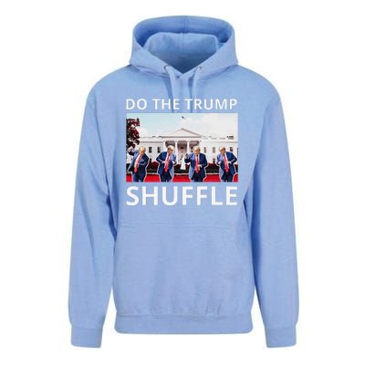 Do The Trump Shuffle Funny Trump Dance At White House 2024 Unisex Surf Hoodie