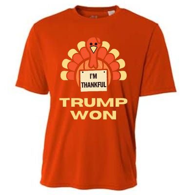 Donald Trump Thanksgiving Cooling Performance Crew T-Shirt