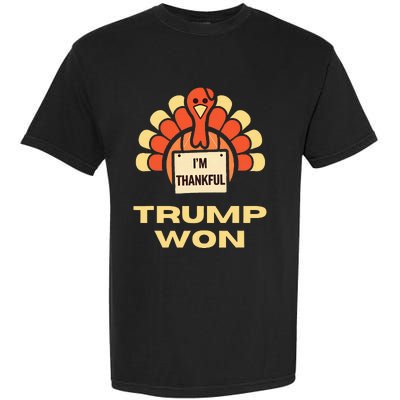 Donald Trump Thanksgiving Garment-Dyed Heavyweight T-Shirt