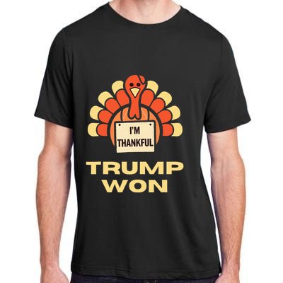 Donald Trump Thanksgiving Adult ChromaSoft Performance T-Shirt