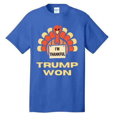 Donald Trump Thanksgiving Tall T-Shirt