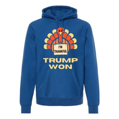 Donald Trump Thanksgiving Premium Hoodie