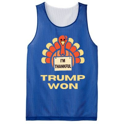 Donald Trump Thanksgiving Mesh Reversible Basketball Jersey Tank