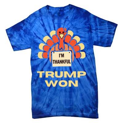 Donald Trump Thanksgiving Tie-Dye T-Shirt