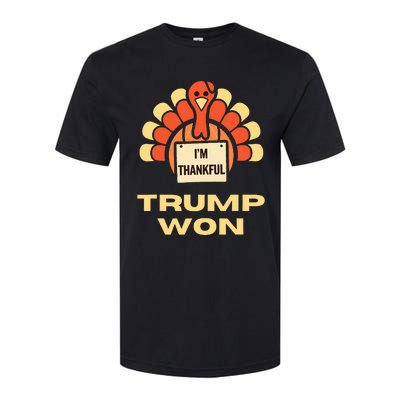 Donald Trump Thanksgiving Softstyle CVC T-Shirt