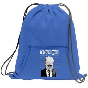 Donald Trump Trump Mug Shot Mugshot Teflon Don Sweatshirt Cinch Pack Bag