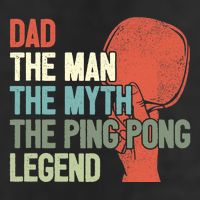 Dad Table Tennis Player Father Ping Pong Daddy PingPong Premium Garment-Dyed Fleece Hoodie