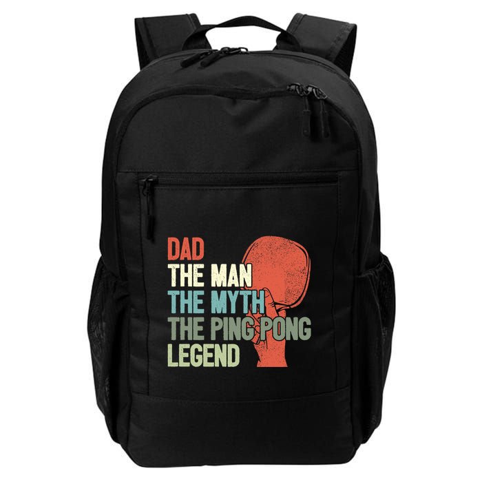 Dad Table Tennis Player Father Ping Pong Daddy PingPong Premium Backpack