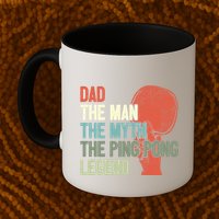 Dad Table Tennis Player Father Ping Pong Daddy PingPong Premium Mug