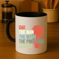 Dad Table Tennis Player Father Ping Pong Daddy PingPong Premium Mug