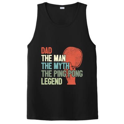 Dad Table Tennis Player Father Ping Pong Daddy PingPong Premium PosiCharge Competitor Tank