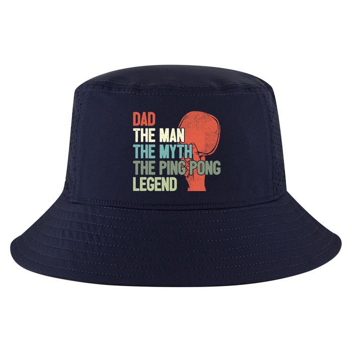 Dad Table Tennis Player Father Ping Pong Daddy PingPong Premium Cool Comfort Performance Bucket Hat