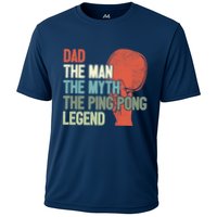 Dad Table Tennis Player Father Ping Pong Daddy PingPong Premium Performance Shirt