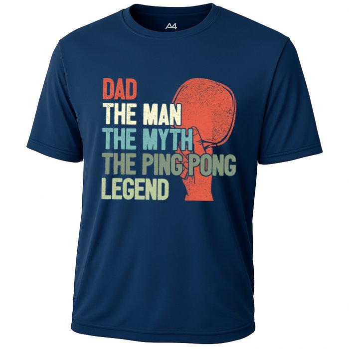 Dad Table Tennis Player Father Ping Pong Daddy PingPong Premium Performance Shirt