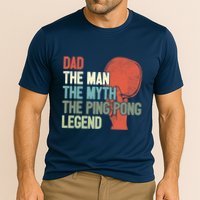 Dad Table Tennis Player Father Ping Pong Daddy PingPong Premium Performance Shirt