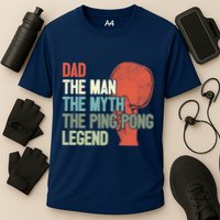 Dad Table Tennis Player Father Ping Pong Daddy PingPong Premium Performance Shirt