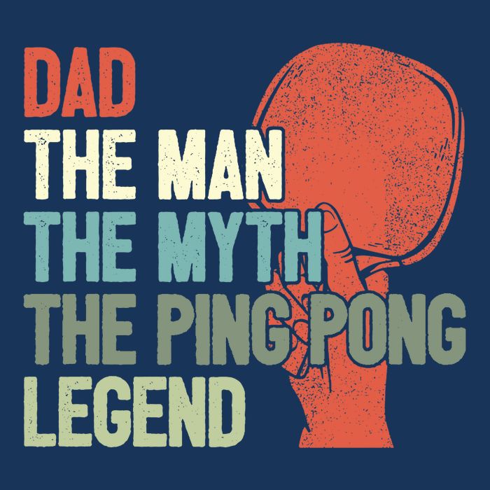 Dad Table Tennis Player Father Ping Pong Daddy PingPong Premium Performance Shirt
