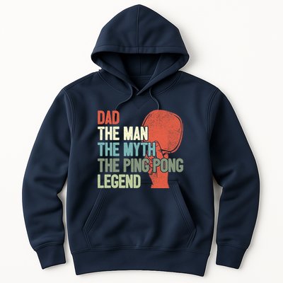 Dad Table Tennis Player Father Ping Pong Daddy PingPong Premium Hoodie
