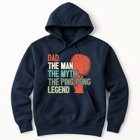 Dad Table Tennis Player Father Ping Pong Daddy PingPong Premium Hoodie