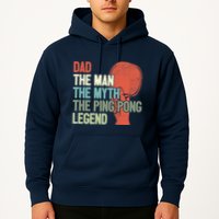 Dad Table Tennis Player Father Ping Pong Daddy PingPong Premium Hoodie