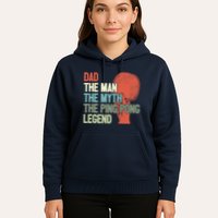 Dad Table Tennis Player Father Ping Pong Daddy PingPong Premium Hoodie