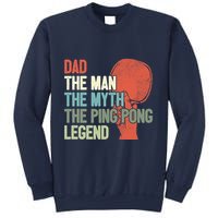 Dad Table Tennis Player Father Ping Pong Daddy PingPong Premium Sweatshirt
