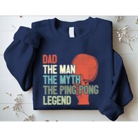 Dad Table Tennis Player Father Ping Pong Daddy PingPong Premium Sweatshirt