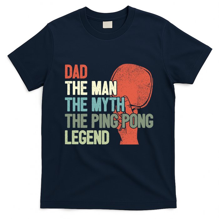 Dad Table Tennis Player Father Ping Pong Daddy PingPong Premium T-Shirt