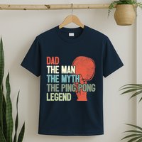 Dad Table Tennis Player Father Ping Pong Daddy PingPong Premium T-Shirt