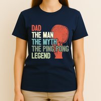 Dad Table Tennis Player Father Ping Pong Daddy PingPong Premium T-Shirt