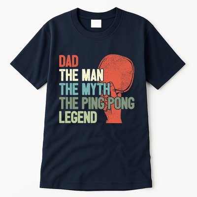 Dad Table Tennis Player Father Ping Pong Daddy PingPong Premium Tall T-Shirt