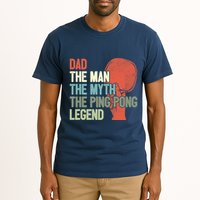Dad Table Tennis Player Father Ping Pong Daddy PingPong Premium Tall T-Shirt