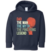 Dad Table Tennis Player Father Ping Pong Daddy PingPong Premium Toddler Hoodie