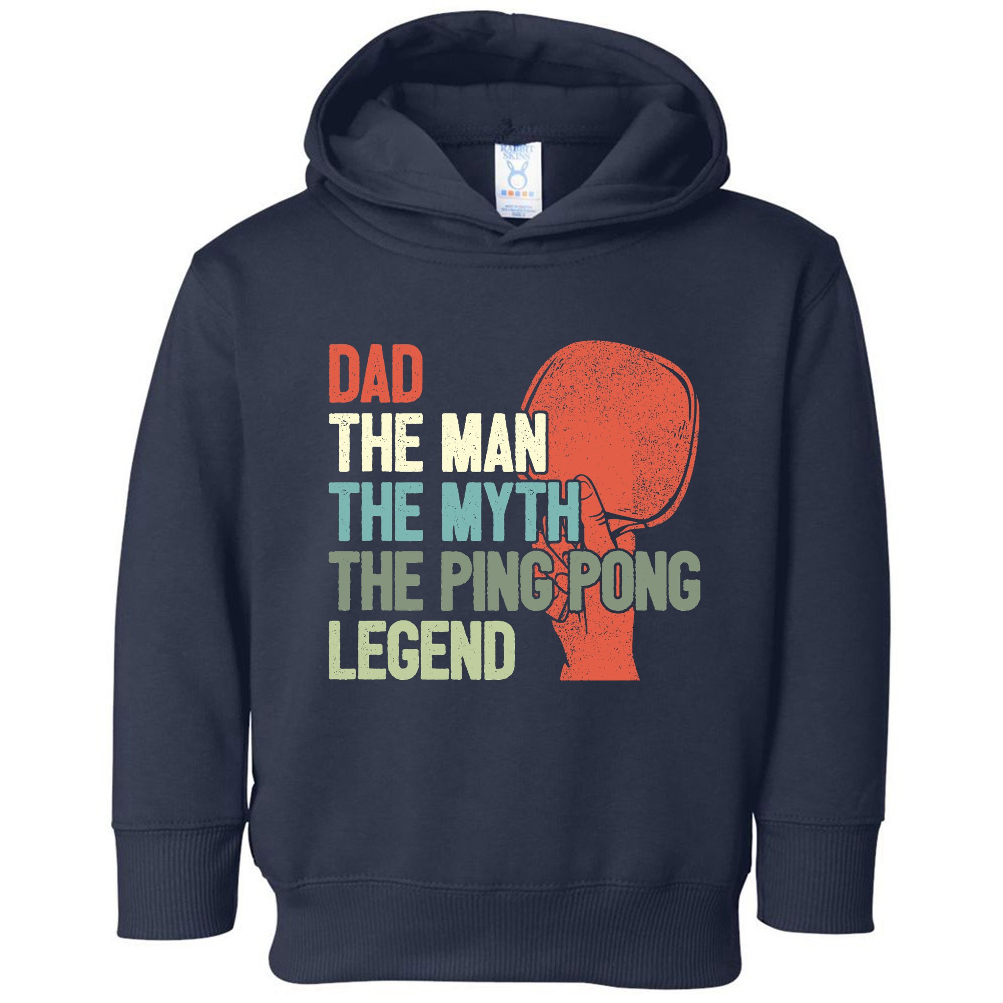 Dad Table Tennis Player Father Ping Pong Daddy PingPong Premium Toddler Hoodie