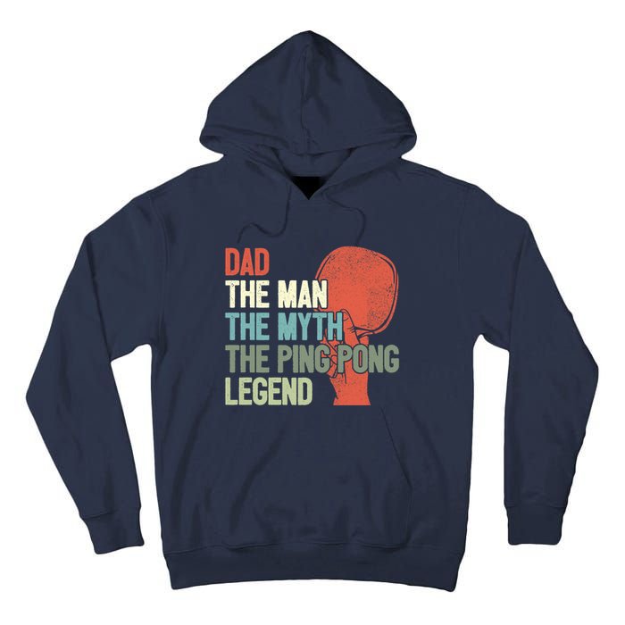 Dad Table Tennis Player Father Ping Pong Daddy PingPong Premium Tall Hoodie