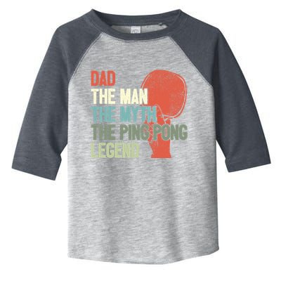 Dad Table Tennis Player Father Ping Pong Daddy PingPong Premium Toddler Fine Jersey T-Shirt
