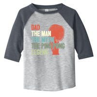 Dad Table Tennis Player Father Ping Pong Daddy PingPong Premium Toddler Fine Jersey T-Shirt