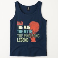 Dad Table Tennis Player Father Ping Pong Daddy PingPong Premium Tank Top