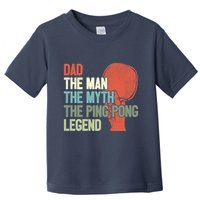 Dad Table Tennis Player Father Ping Pong Daddy PingPong Premium Toddler T-Shirt