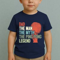 Dad Table Tennis Player Father Ping Pong Daddy PingPong Premium Toddler T-Shirt