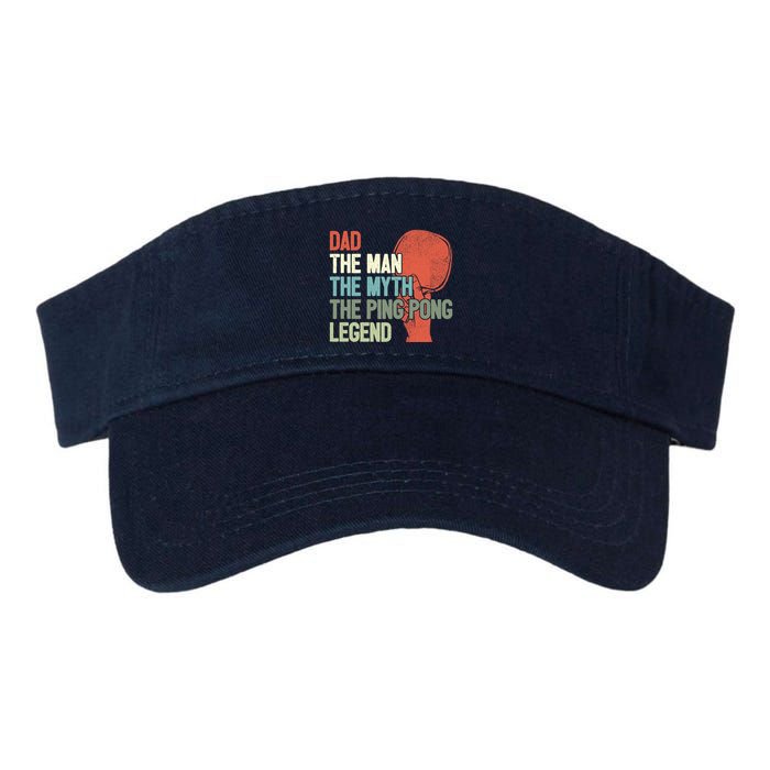Dad Table Tennis Player Father Ping Pong Daddy PingPong Premium Visor