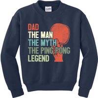 Dad Table Tennis Player Father Ping Pong Daddy PingPong Premium Kids Sweatshirt