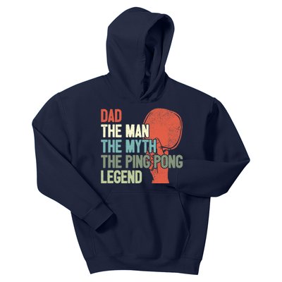 Dad Table Tennis Player Father Ping Pong Daddy PingPong Premium Kids Hoodie